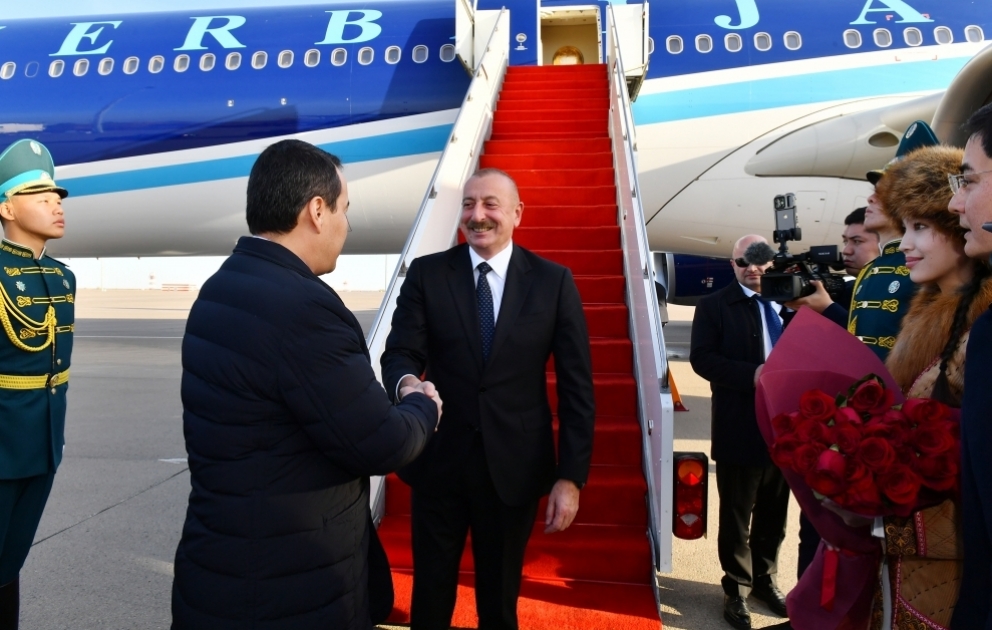 Visite de travail du président azerbaïdjanais au Kazakhstan VIDEO