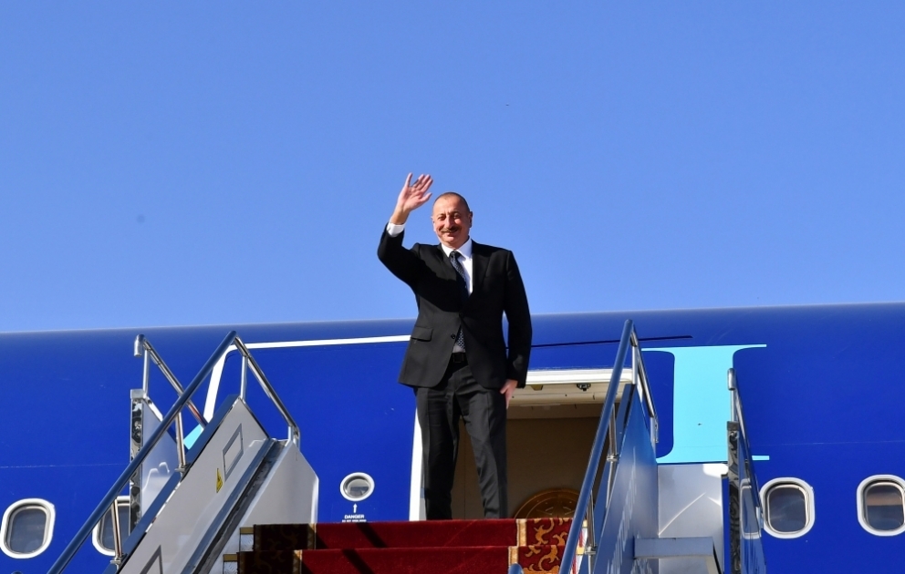 Präsident Ilham Aliyev beendet seinen Staatsbesuch in Kirgisistan VIDEO