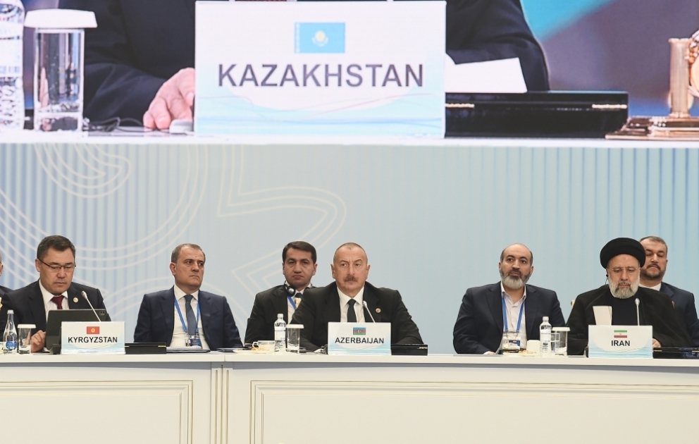 Astanada Asiyada Qarşılıqlı Fəaliyyət və Etimad Tədbirləri üzrə Müşavirənin 6-cı Zirvə Toplantısının plenar iclası keçirilib  Azərbaycan Prezidenti İlham Əliyev plenar iclasda iştirak edib YENİLƏNİB 3 VİDEO