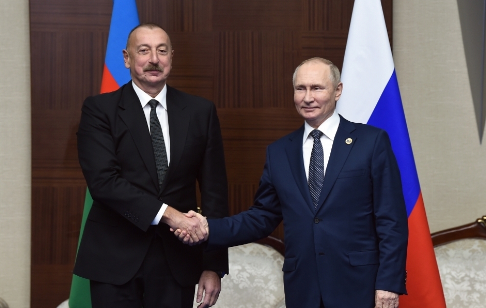 В Астане состоялась встреча Президента Азербайджана Ильхама Алиева и Президента России Владимира Путина  ОБНОВЛЕНО ВИДЕО
