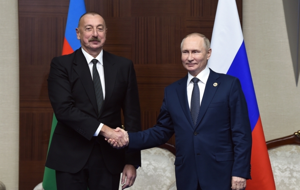 Les présidents Ilham Aliyev et Vladimir Poutine s’entretiennent à Astana VIDEO