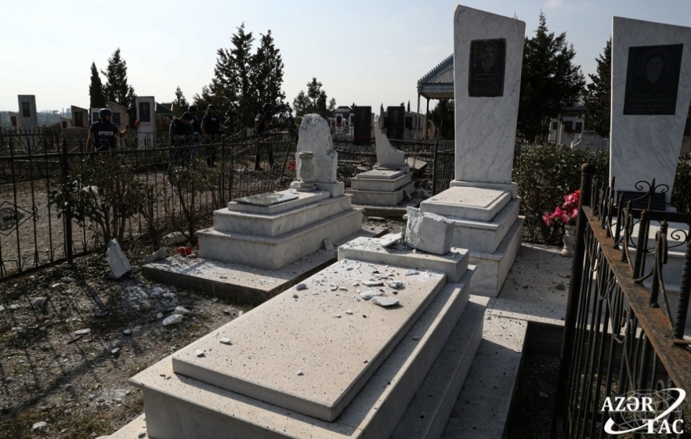 Ermənistanın Tərtər qəbiristanlığında mülki şəxslərə qarşı terrorundan iki il ötür VİDEO