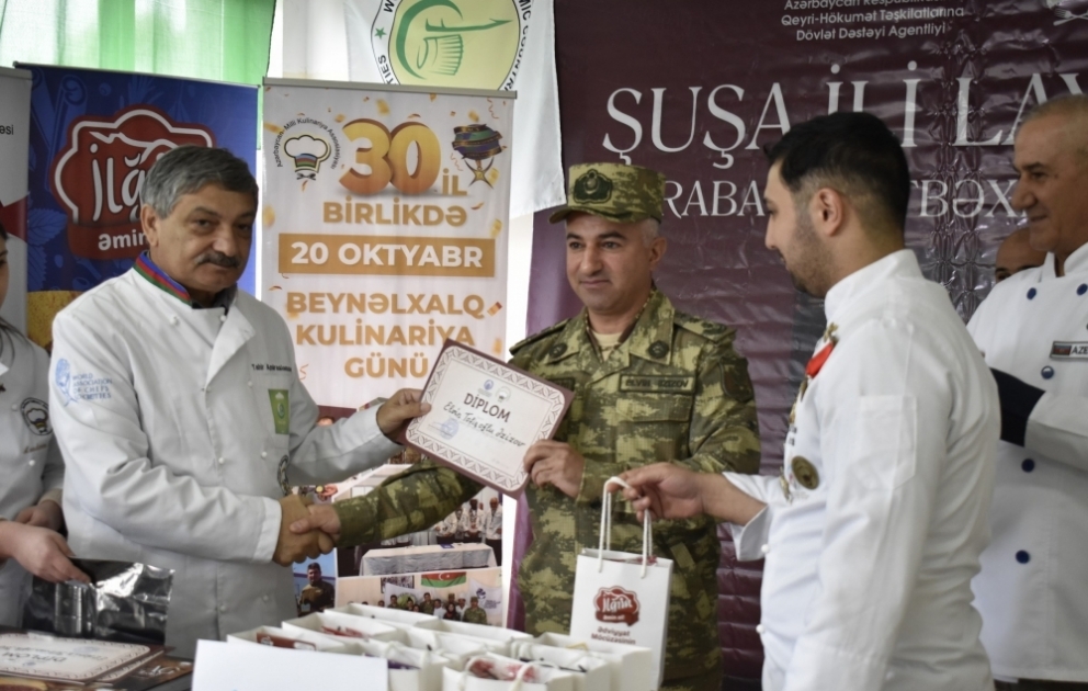 Şuşada “Qarabağ mətbəxinin inciləri” kitabının təqdimatı keçirilib VİDEO
