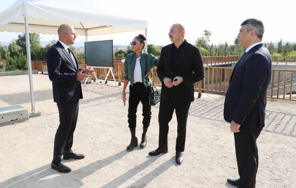 Archimedes screw turbine Hydro Power Plant launched in Zangilan VIDEO