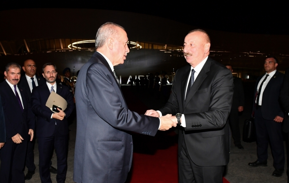 President of Turkiye Recep Tayyip Erdogan completed official visit to Azerbaijan VIDEO