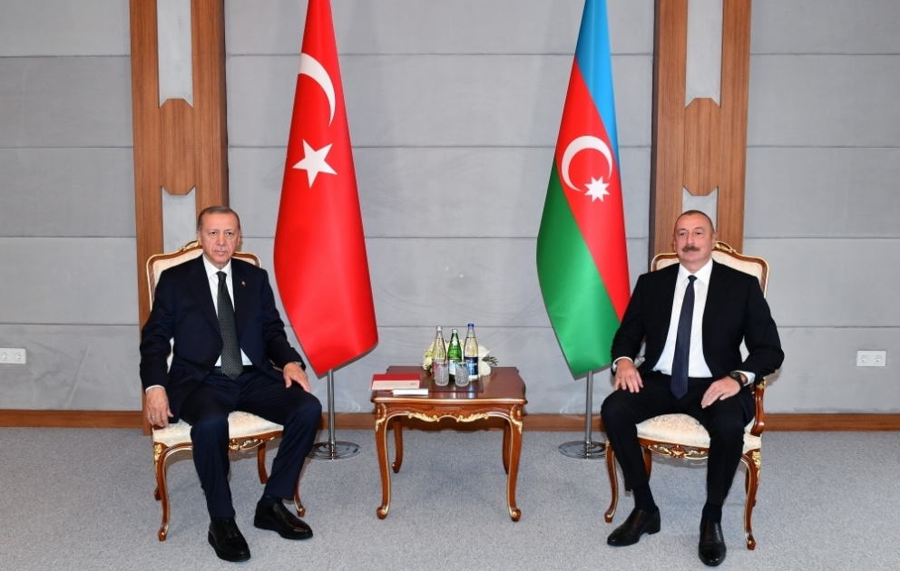 Les présidents azerbaïdjanais et turc s’entretiennent en tête-à-tête à Djabraïl VIDEO
