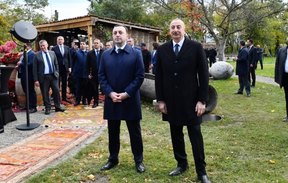 Georgien: Im Schloss Mukhrani in Mzcheta Region Kulturprogramm präsentiert VIDEO