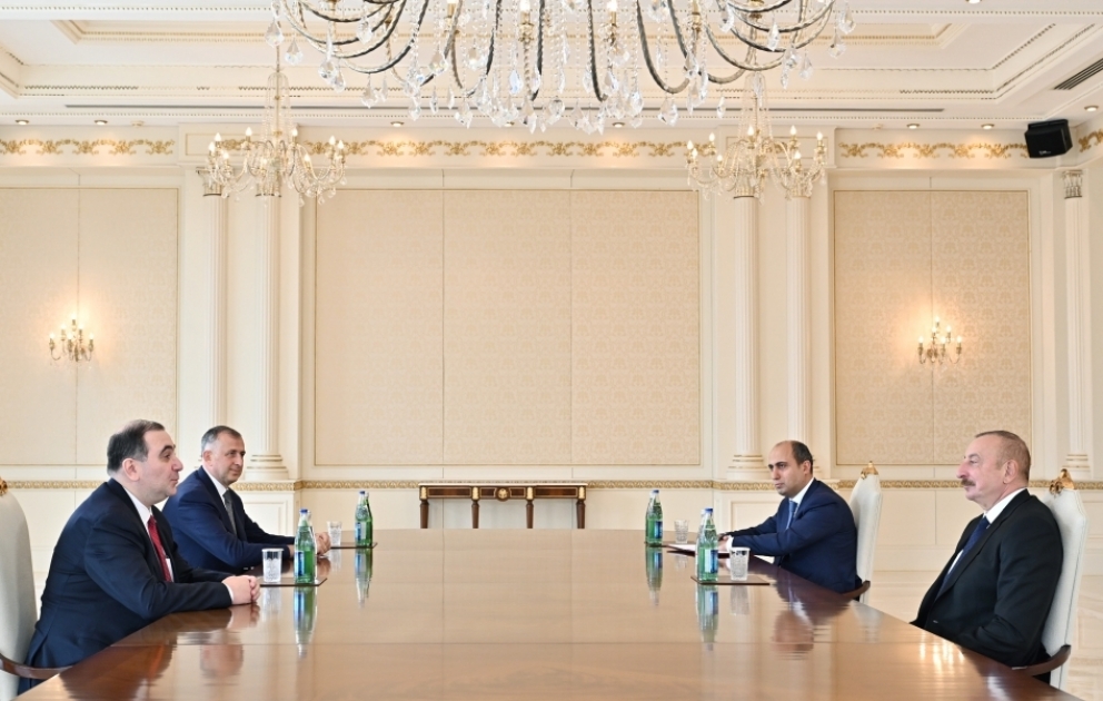 President Ilham Aliyev received Minister of Education and Science of Georgia VIDEO