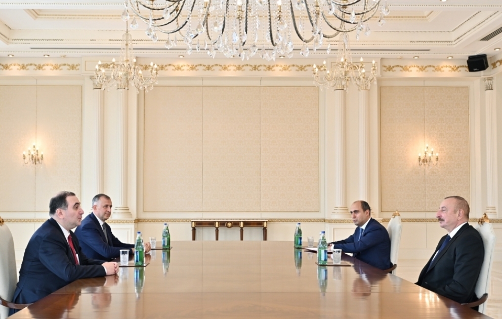 Le président Ilham Aliyev reçoit le ministre géorgien de l’Education et des Sciences VIDEO