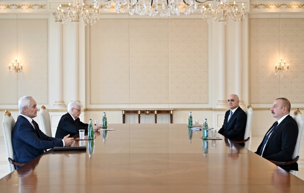President Ilham Aliyev received First Deputy Prime Minister of Russia VIDEO
