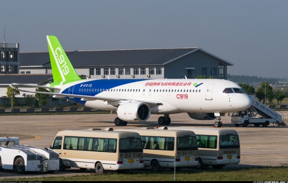 “Çin Şərq Hava Yolları” C919 sərnişin təyyarəsinin ilk istismarçısı olacaqVİDEO