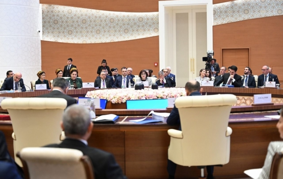 Milli Məclisin sədri Sahibə Qafarova MDB PA-nın plenar iclasında Ermənistan parlamenti spikerinin iddialarına cavab verib VİDEO