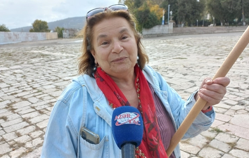 Hacer Özserezli: Növbəti səfərimdə Qarabağı əvvəlki kimi görəcəyimə ümid edirəm VİDEO