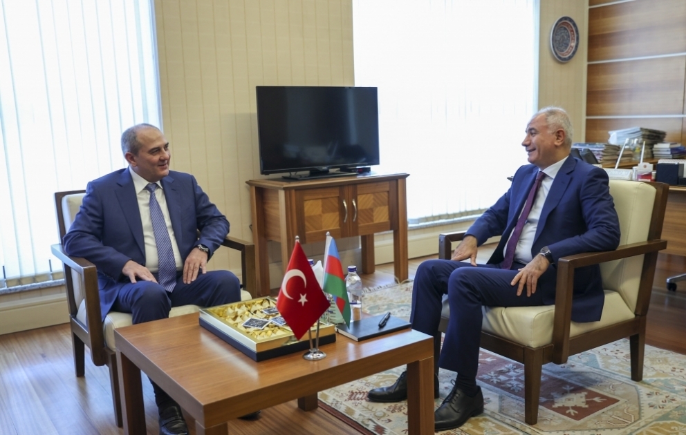 Ankarada YAP Sədrinin müavini ilə AK Parti Sədrinin xarici əlaqələr üzrə müavini arasında görüş olub VİDEO