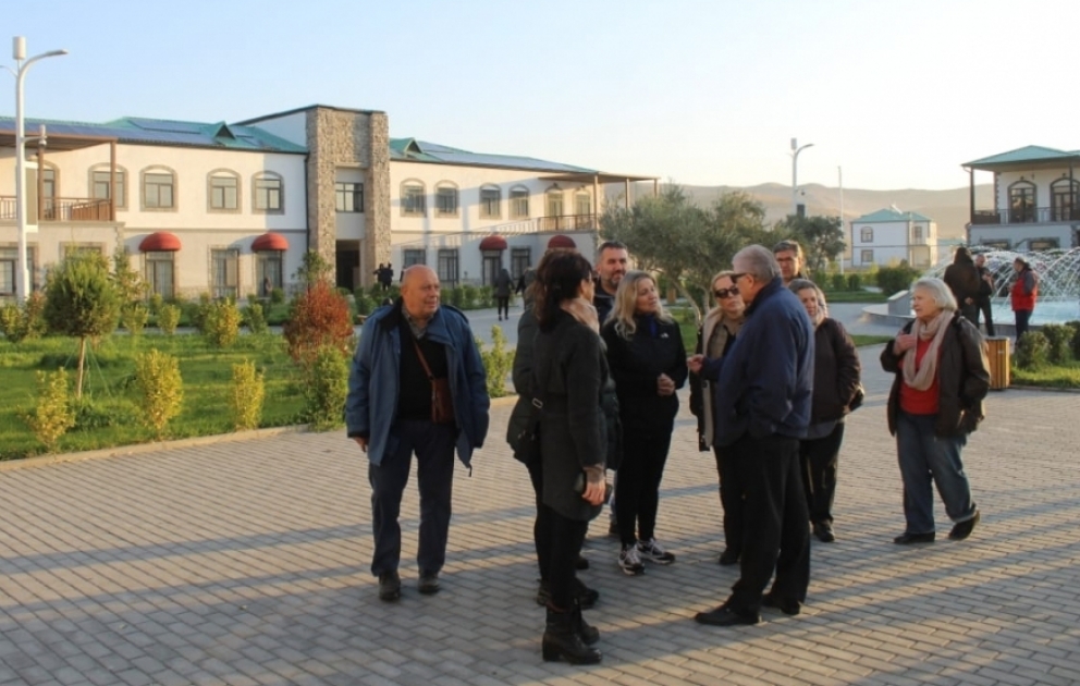Türk səyyahlar Zəngilanın Ağalı kəndinə səfər ediblər VİDEO
