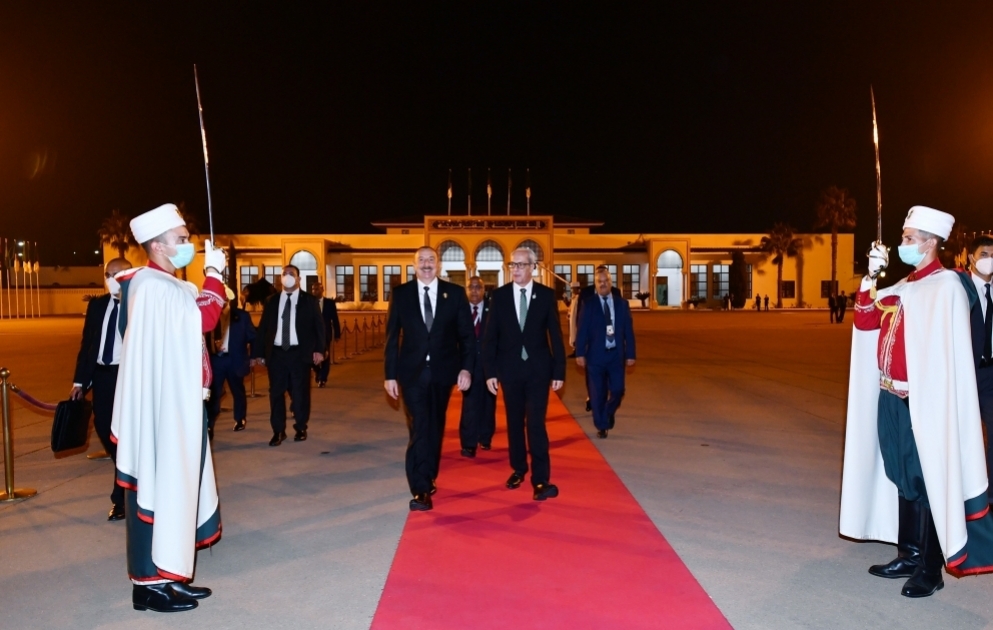 President Ilham Aliyev ended his visit to Algeria VIDEO