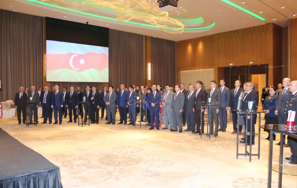 Özbəkistanda Azərbaycanın Zəfər Günü münasibətilə rəsmi qəbul keçirilib VİDEO