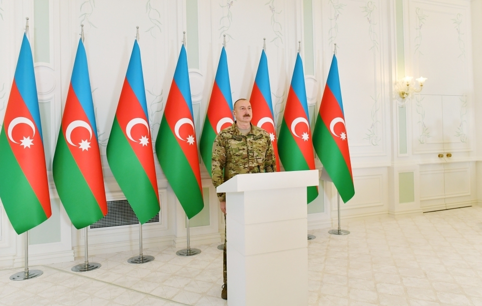 President Ilham Aliyev attended event organized on the occasion of Victory Day in Shusha VIDEO