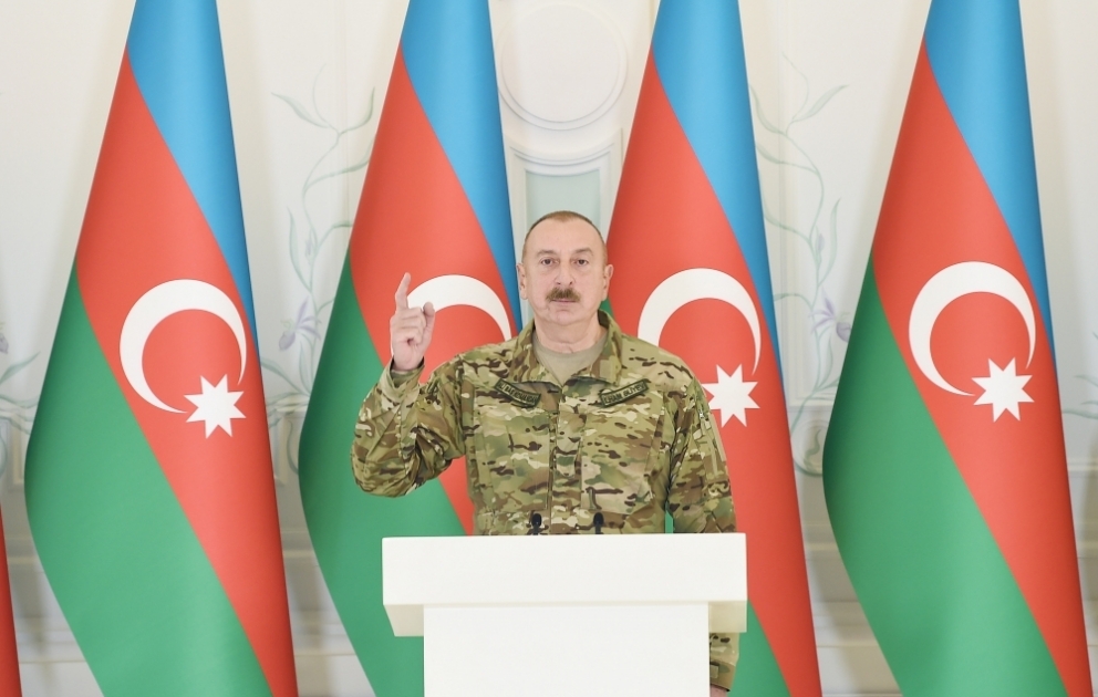 Prezident: Azərbaycanın beynəlxalq nüfuzu bizə imkan verdi ki, Qarabağ həqiqətlərini dünya birliyinə çatdıraq və çatdırdıq VİDEO
