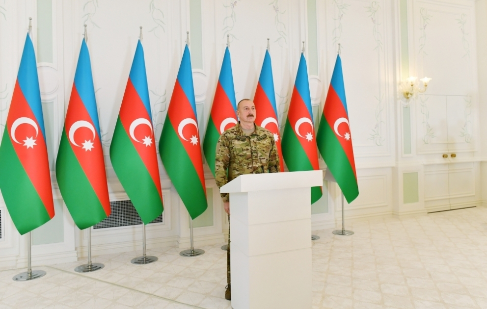 Schuscha: Präsident Ilham Aliyev nimmt an Veranstaltung anlässlich des Siegestages am 8. November teil VIDEO