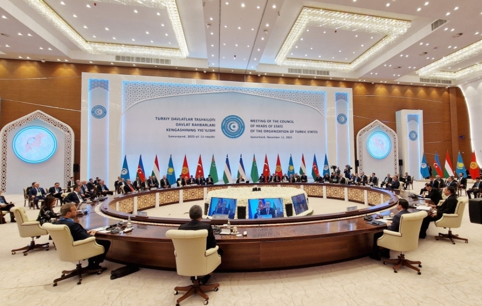9th Summit of Organization of Turkic States was held in Samarkand  President Ilham Aliyev made a speech at the Summit VIDEO