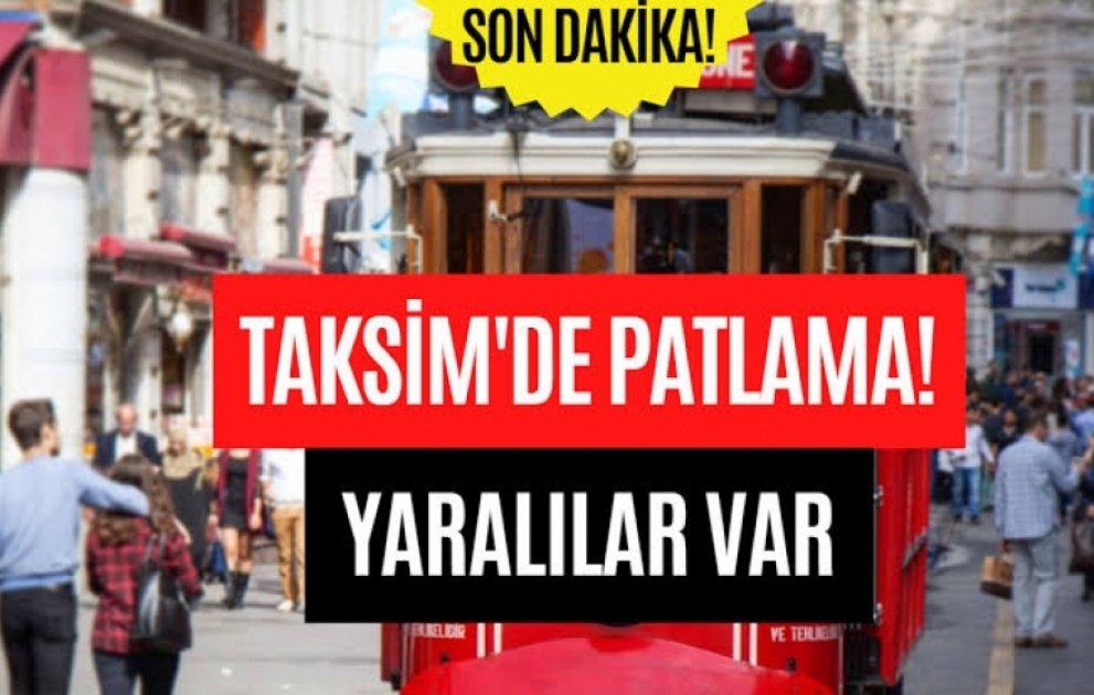 İstanbulda partlayış olub VİDEO