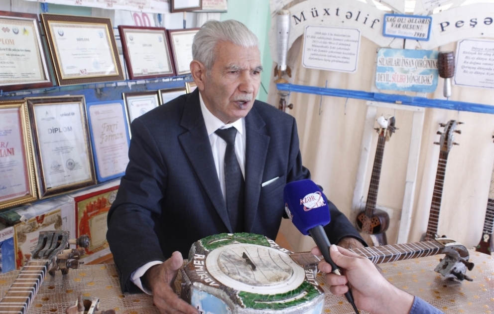 Adil usta: Silahlardan qırğınlar törətmək üçün deyil, sülh üçün istifadə olunsun VİDEO