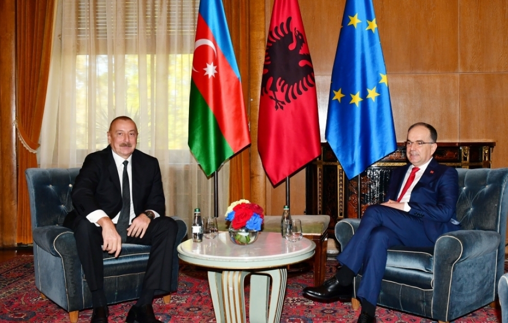 Tirana : rencontre en tête-à-tête des présidents Ilham Aliyev et Bajram Begaj VIDEO