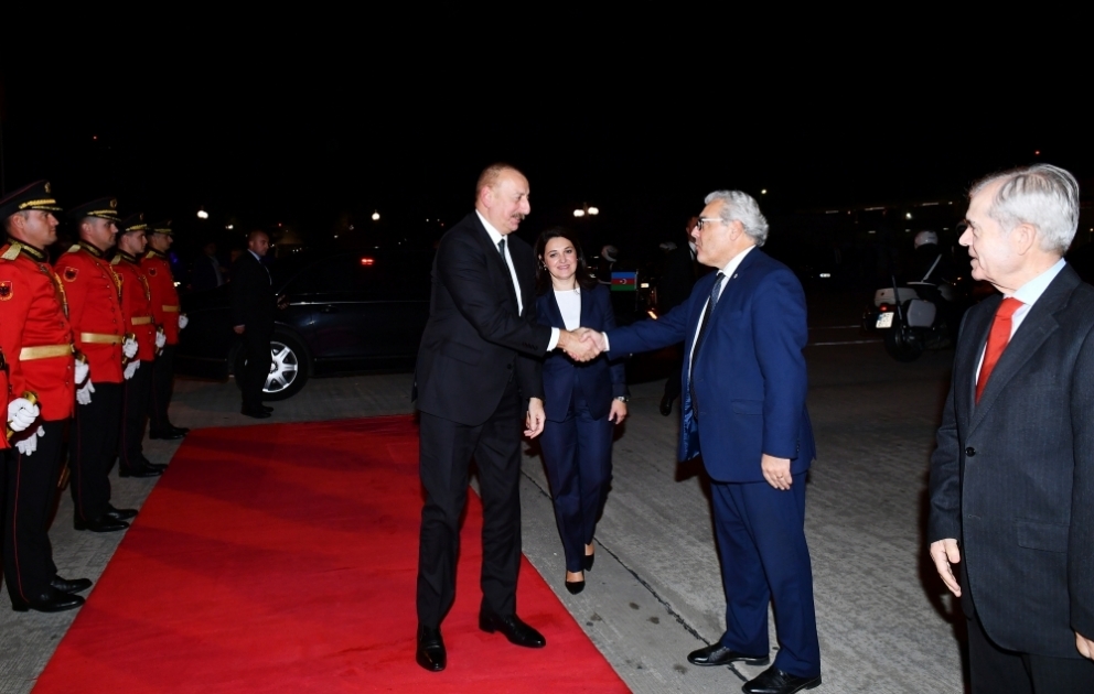 Prezident İlham Əliyevin Albaniyaya dövlət səfəri başa çatıb VİDEO
