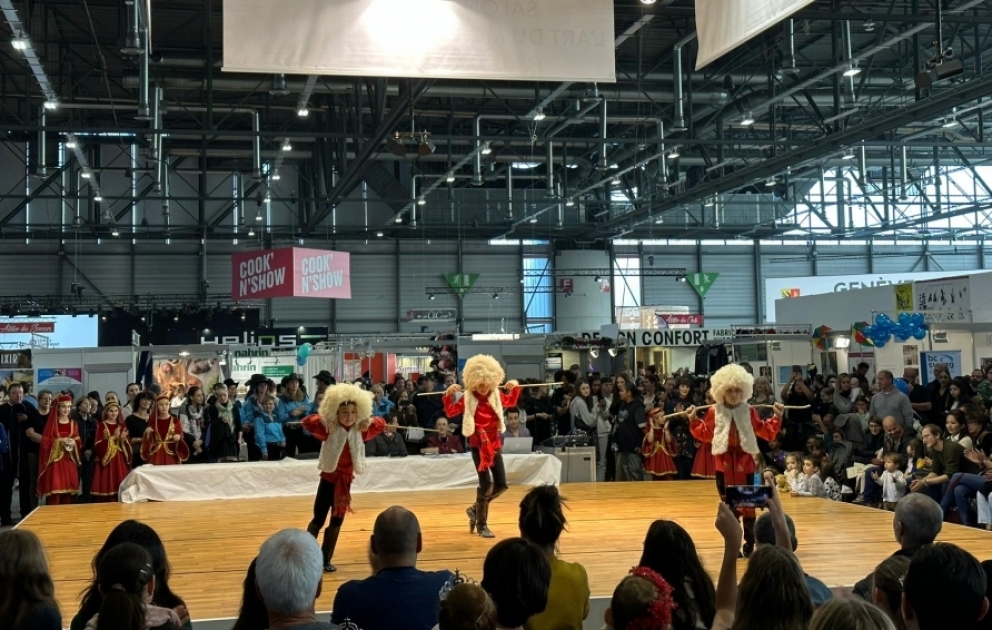 Cenevrədə Azərbaycan milli rəqsləri təqdim olunub VİDEO