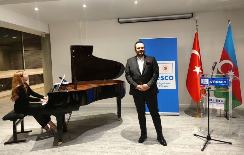Azərbaycan və Türkiyənin UNESCO yanında daimi nümayəndəliklərinin birgə təşkilatçılığı ilə konsert keçirilib VİDEO