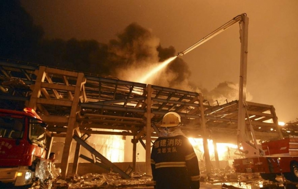 Zentralchina: Bei Feuer in einer Fabrik mindestens 36 Menschen gestorben VIDEO