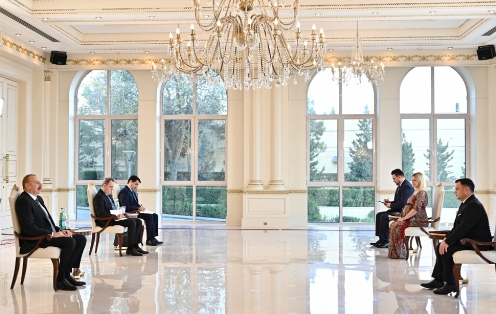 Le président de la République reçoit les lettres de créance du nouvel ambassadeur de Moldavie en Azerbaïdjan VIDEO