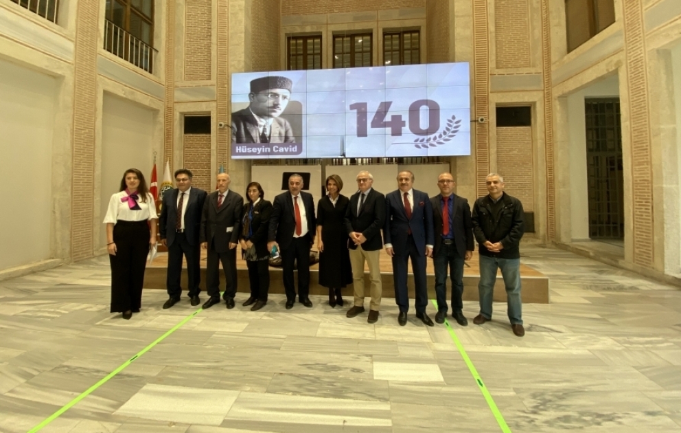 İstanbulda Hüseyn Cavidin 140 illik yubileyi ilə əlaqədar tədbir keçirilib VİDEO