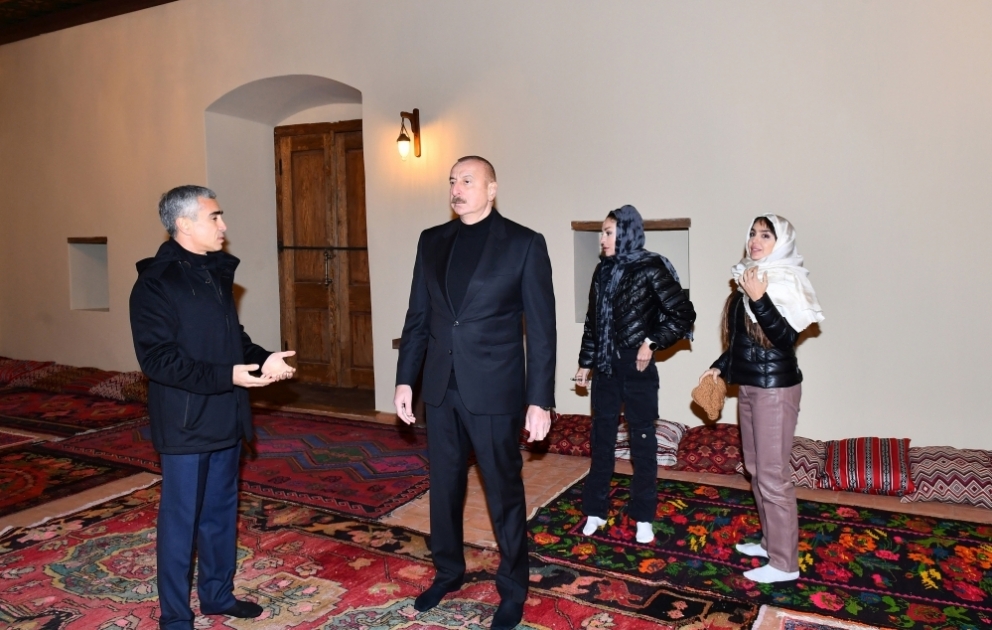 Shaki Khan’s Mosque Complex was restored by Heydar Aliyev Foundation VIDEO