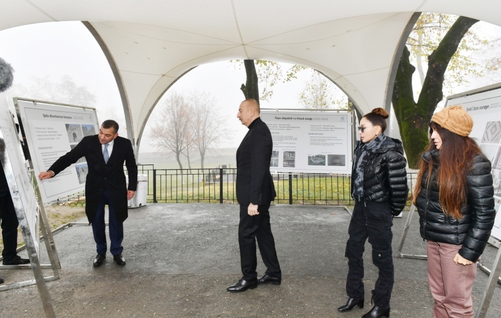 Nationales historisch-architektonisches Reservat “Yukhari Basch“ in Scheki wird restauriert VIDEO