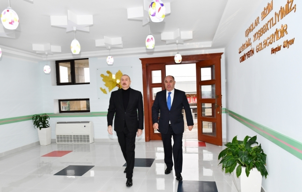 Oghouz : un jardin d’enfants construit à l’initiative de la Fondation Heydar Aliyev ouvre ses portes VIDEO
