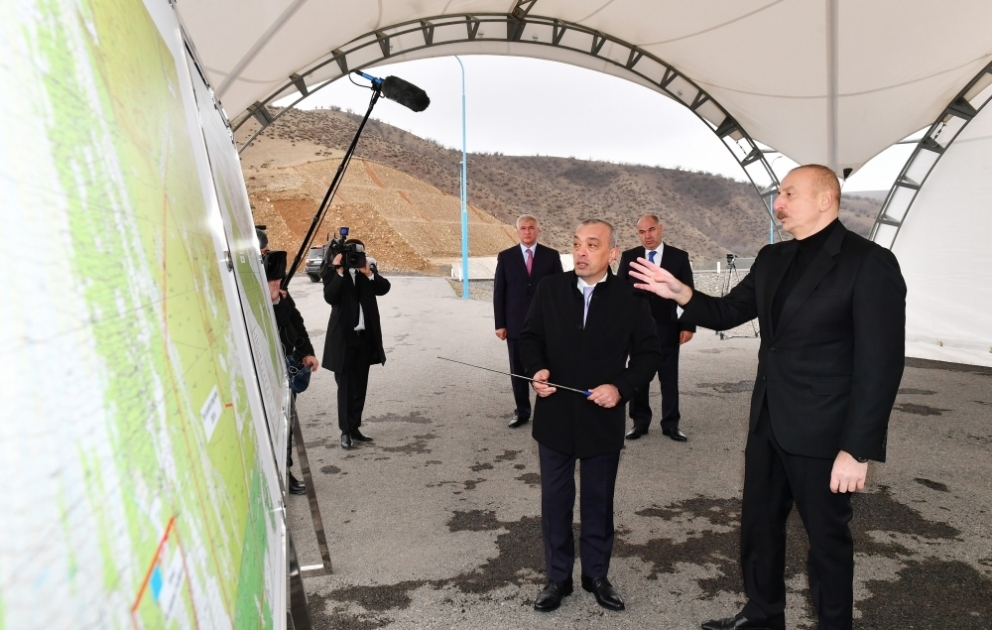 Les installations d’irrigation de l’Agroparc Chéki-Oghouz mises en service VIDEO