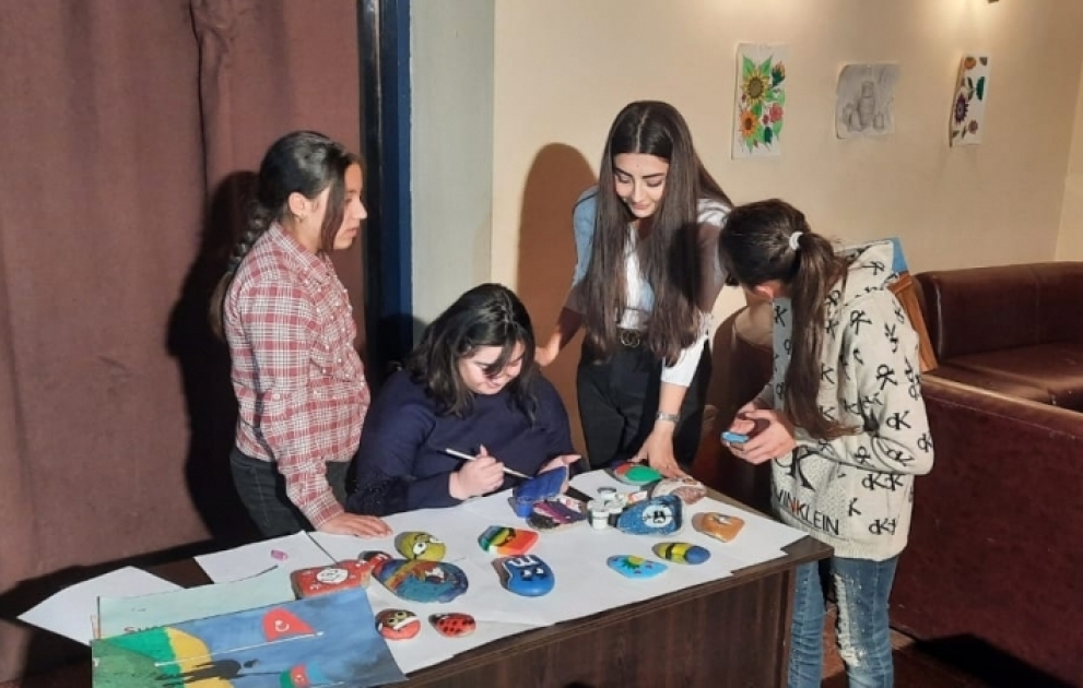 Gələcəyimiz olan uşaqların əngəl tanımayan bacarıqları FOTO VİDEO