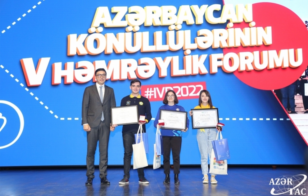 Bakıda Azərbaycan könüllülərinin V həmrəylik forumu keçirilib VİDEO