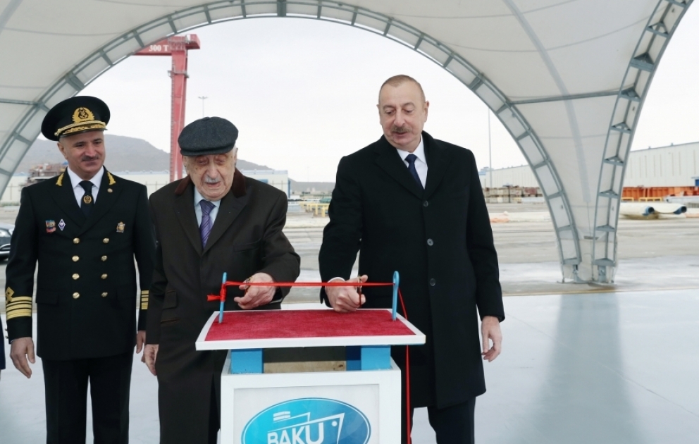 “Akademik Xoşbəxt Yusifzadə” tankeri istismara verilib  Prezident İlham Əliyev mərasimdə iştirak edib YENİLƏNİB VİDEO