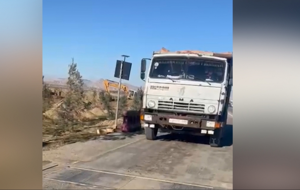 Yük parametrlərini aşma halları ilə bağlı sanksiyalar tətbiq ediləcək VİDEO