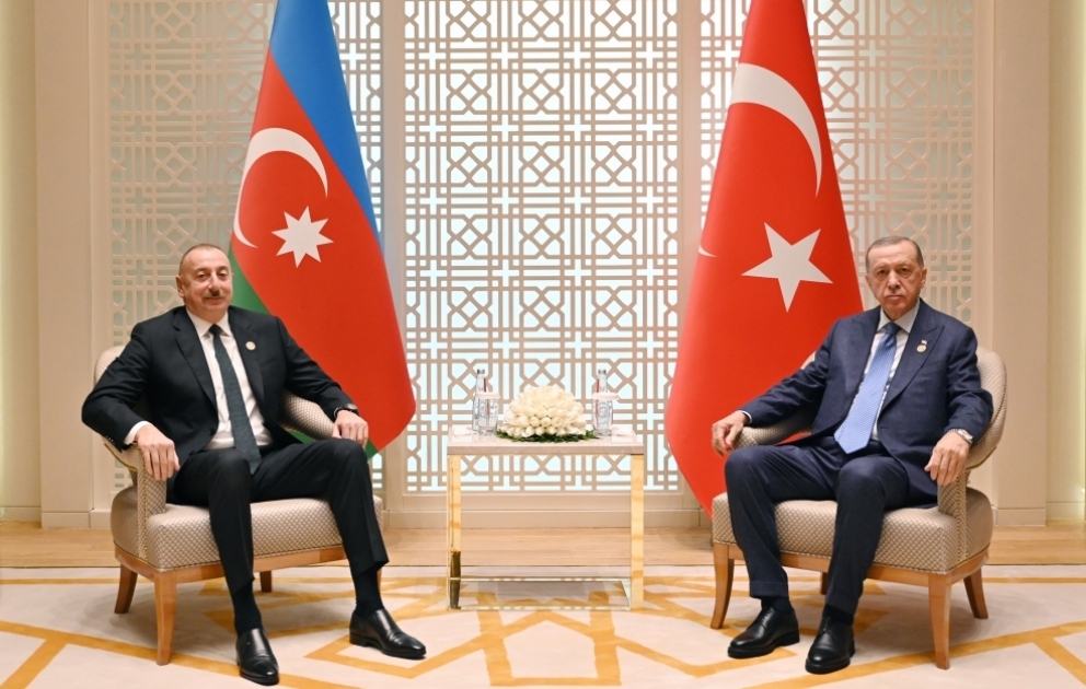 President Ilham Aliyev met with President of Turkiye Recep Tayyip Erdogan VIDEO