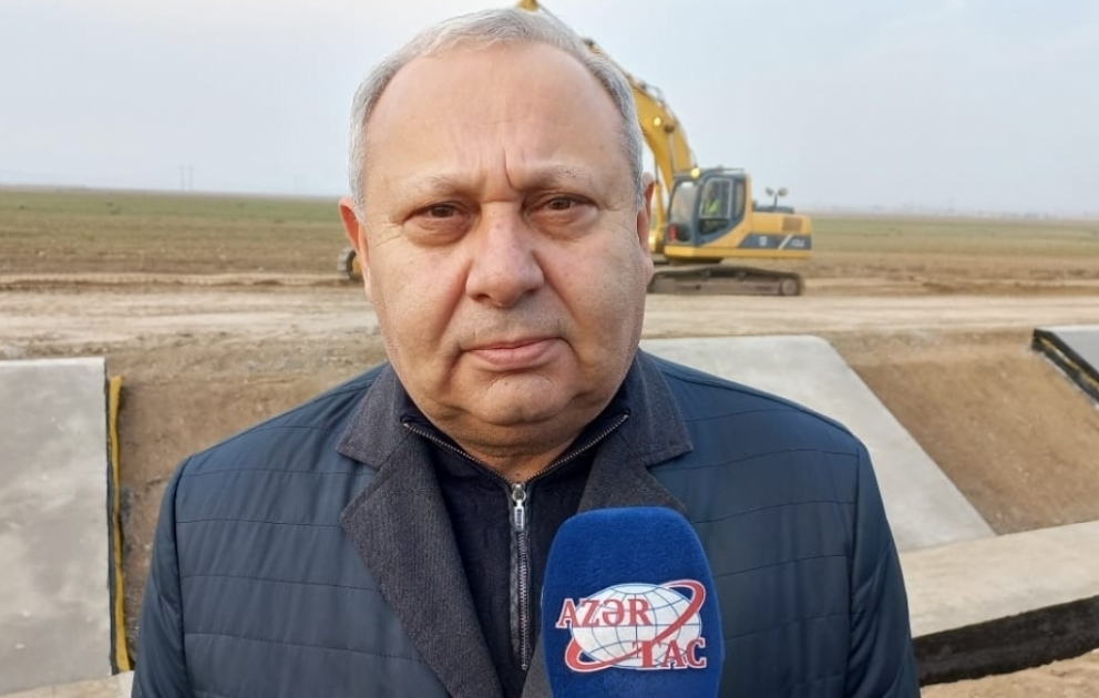 “Tərtər” sol sahil magistral kanalında təmir-bərpa işləri gələn ilin oktyabrında tamamlanacaq VİDEO