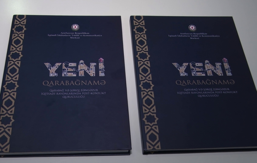 Ağdamda Qələbəmizin ikiilliyinə həsr edilən kitab: Yeni Qarabağnamə VİDEO