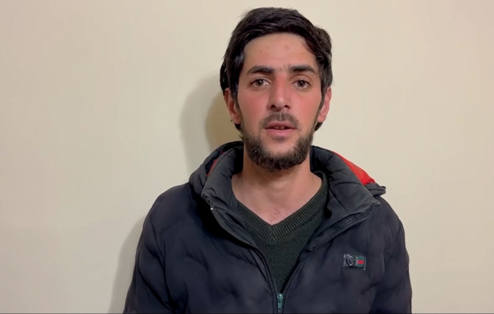 Dəmir yolunda rels altlıqlarını oğurlayan şəxs saxlanılıb VİDEO