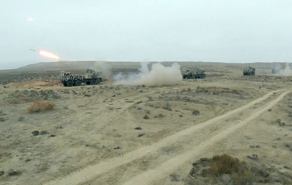 Rocket and Artillery Troops conduct live-fire exercises VIDEO