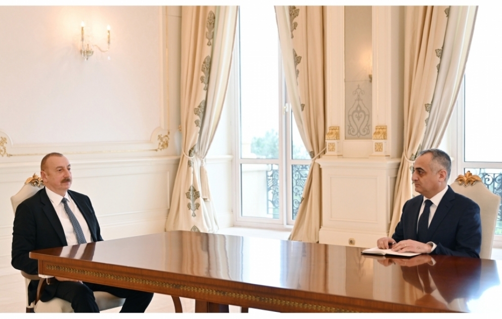 President Ilham Aliyev received plenipotentiary representative of the President of Azerbaijan in Nakhchivan Autonomous Republic VIDEO