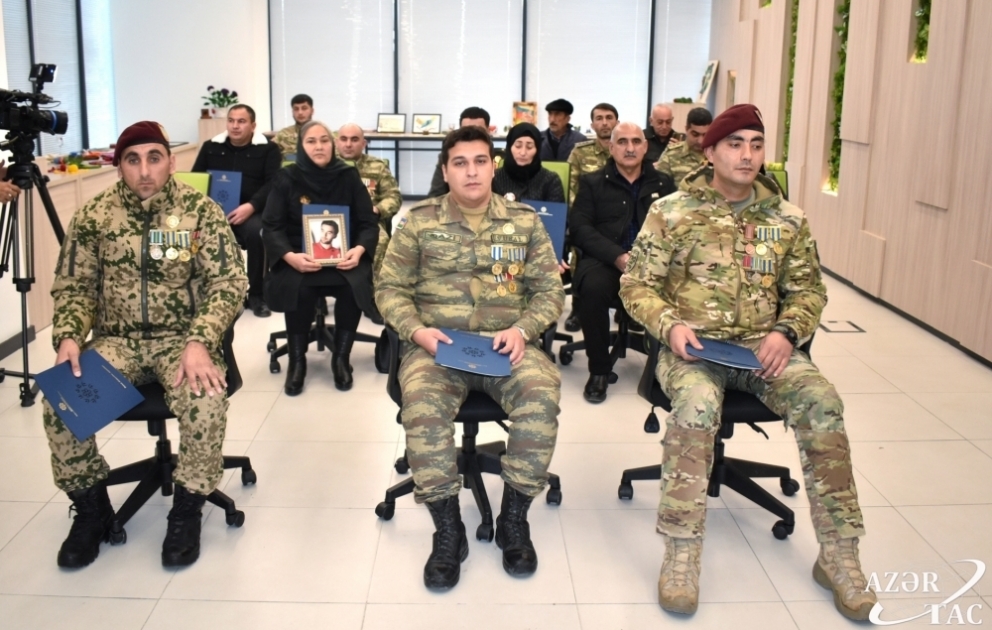 Şəhid ailələri və müharibə əlillərinə daha 50 mənzil verilib VİDEO