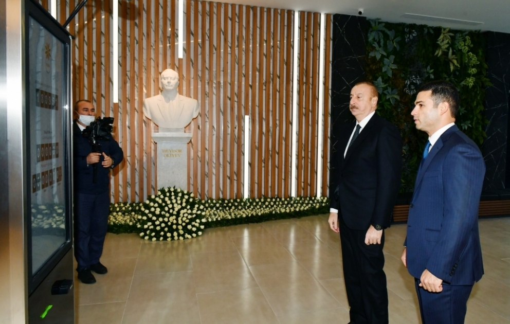 Prezident İlham Əliyev “Bakı KOB evi”nin açılışında iştirak edib VİDEO